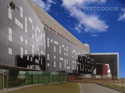 Proyecto Hospitalario en América Latina -Puerta Corredera Hermética-TH100